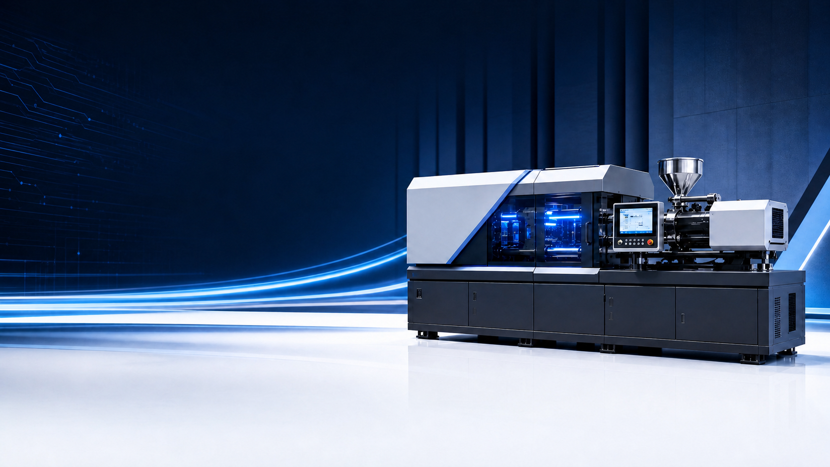 All-electric precision injection molding equipment